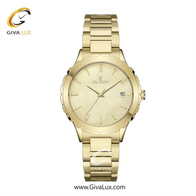 ساعت مچی اورجینال زنانه کلبرت COLBERT طلایی | طلایی| طلایی| کد رفرنس 0310L