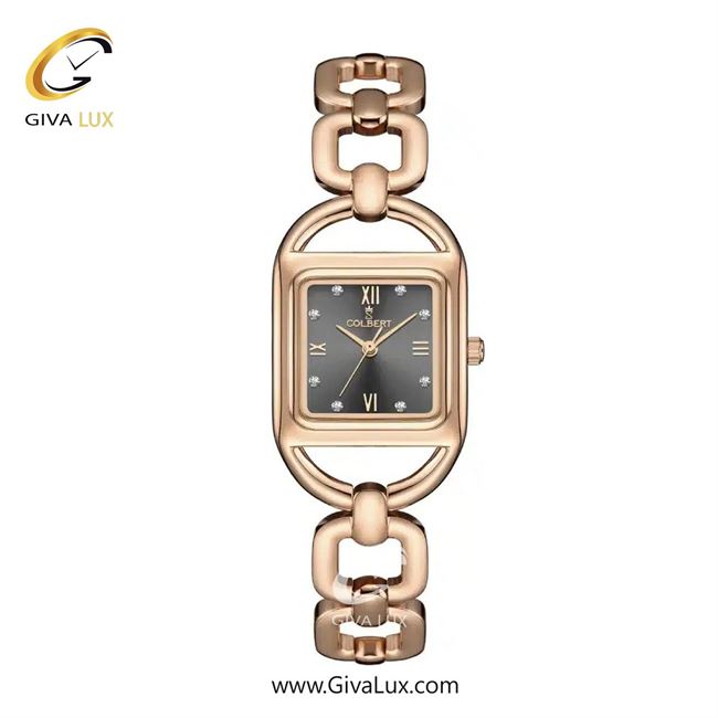 ساعت مچی اورجینال زنانه کلبرت COLBERT رزگلد | رزگلد| دودی|تیتانیوم| کد رفرنس 0311L