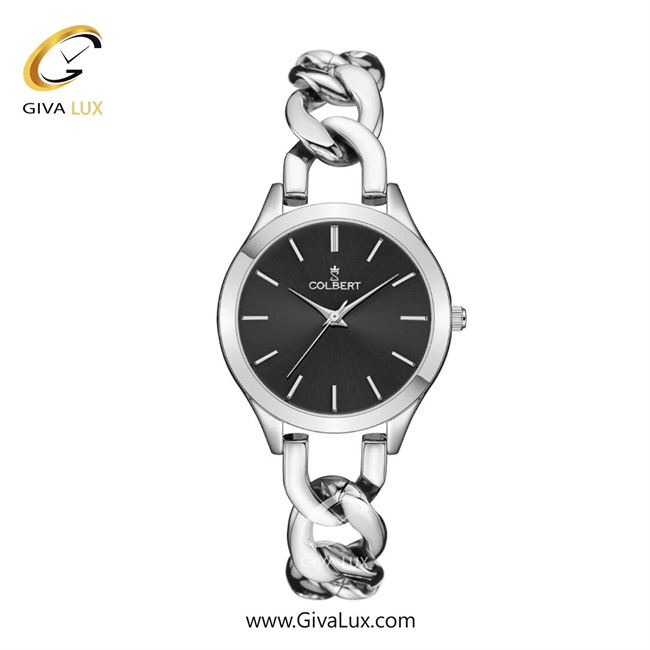ساعت مچی اورجینال زنانه کلبرت COLBERT نقره ای | نقره ای| مشکی| کد رفرنس 0312L