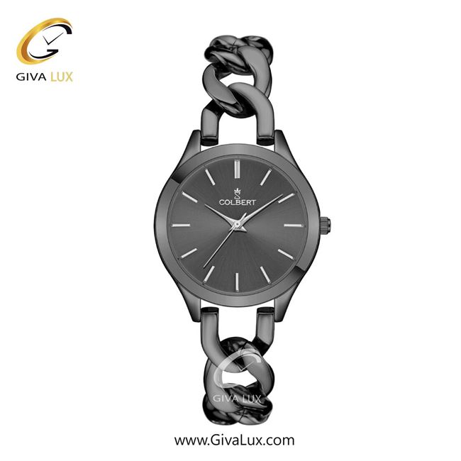 ساعت مچی اورجینال زنانه کلبرت COLBERT تیتانیوم | تیتانیوم| دودی|تیتانیوم| کد رفرنس 0312L