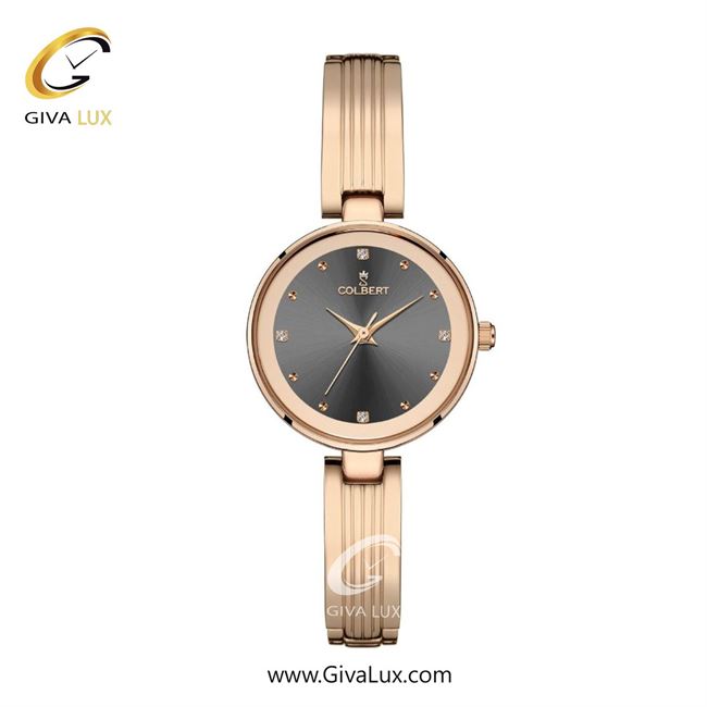 ساعت مچی اورجینال زنانه کلبرت COLBERT رزگلد | رزگلد| دودی|تیتانیوم| کد رفرنس 0313L
