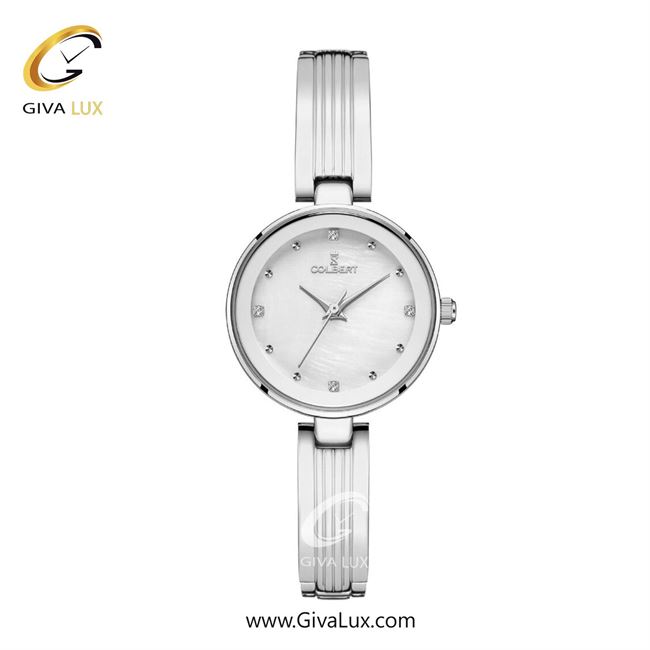 ساعت مچی اورجینال زنانه کلبرت COLBERT نقره ای | نقره ای| سفید صدفی| کد رفرنس 0313L