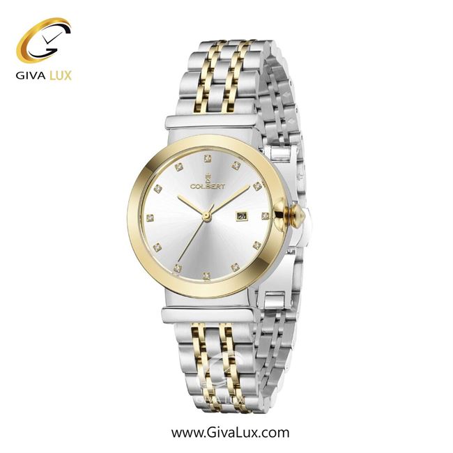 ساعت مچی اورجینال زنانه کلبرت COLBERT طلایی | طلایی-نقره ای| نقره ای| کد رفرنس 0314L