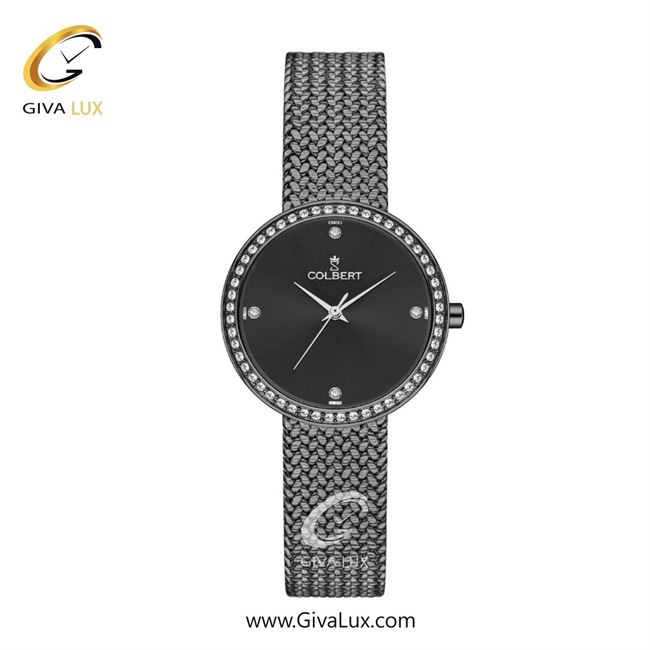 ساعت مچی اورجینال زنانه کلبرت COLBERT تیتانیوم | تیتانیوم| مشکی| کد رفرنس 0317L