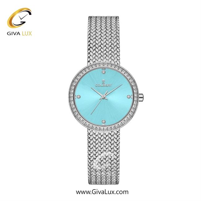 ساعت مچی اورجینال زنانه کلبرت COLBERT نقره ای | نقره ای| آبی| کد رفرنس 0317L