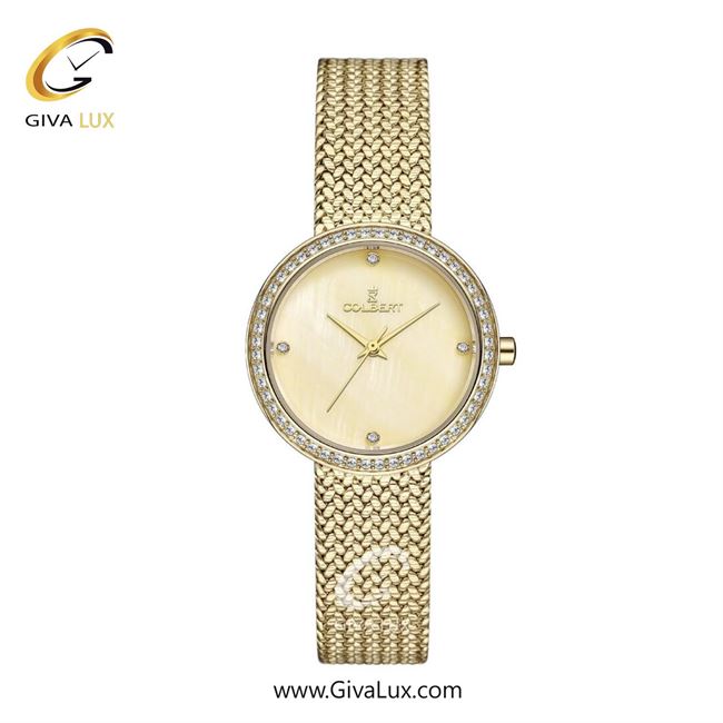 ساعت مچی اورجینال زنانه کلبرت COLBERT طلایی | طلایی| طلایی| کد رفرنس 0317L