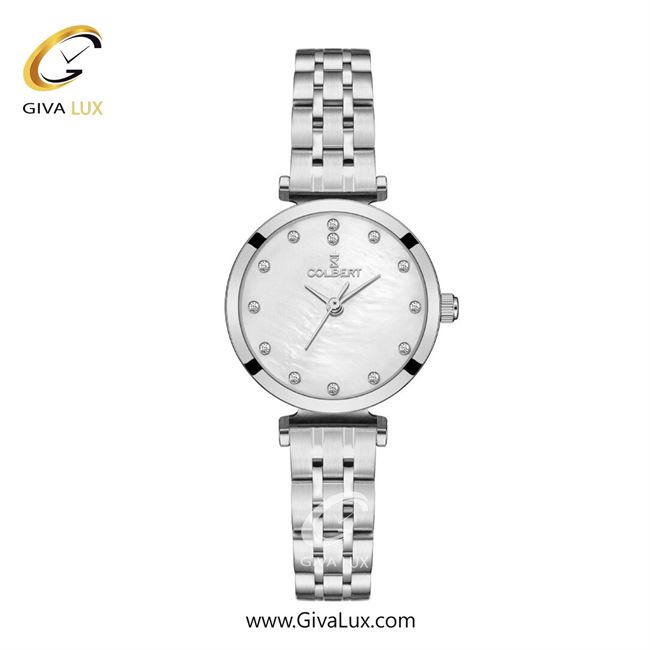 ساعت مچی اورجینال زنانه کلبرت COLBERT نقره ای | نقره ای| سفید صدفی| کد رفرنس 0319L