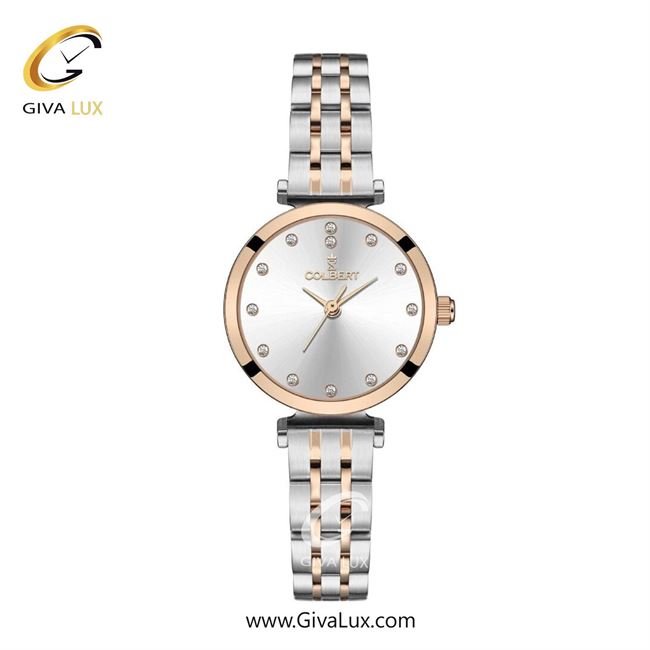 ساعت مچی اورجینال زنانه کلبرت COLBERT رزگلد | نقره ای-رزگلد| نقره ای| کد رفرنس 0319L