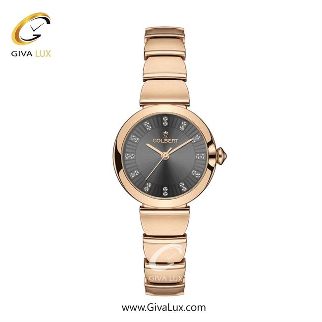 ساعت مچی اورجینال زنانه کلبرت COLBERT رزگلد | رزگلد| مشکی| کد رفرنس 0326L