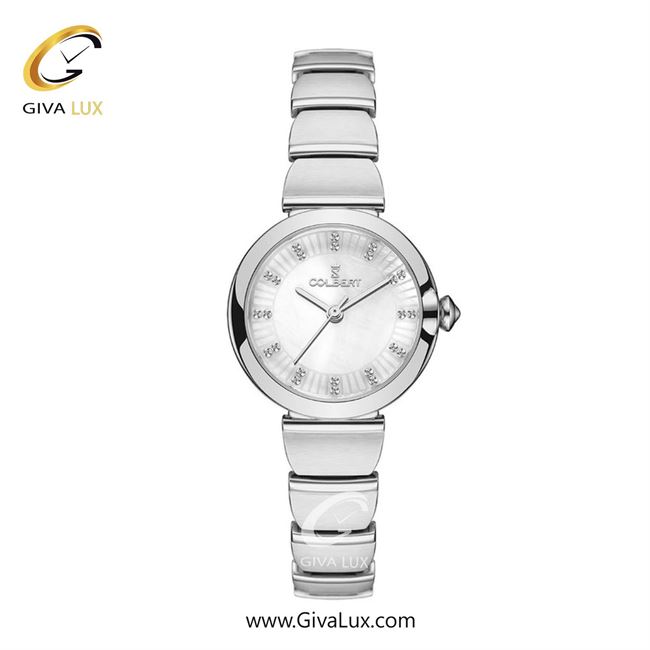 ساعت مچی اورجینال زنانه کلبرت COLBERT نقره ای | نقره ای| سفید صدفی| کد رفرنس 0326L