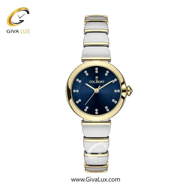 ساعت مچی اورجینال زنانه کلبرت COLBERT طلایی | طلایی-نقره ای| سرمه ای| کد رفرنس 0326L