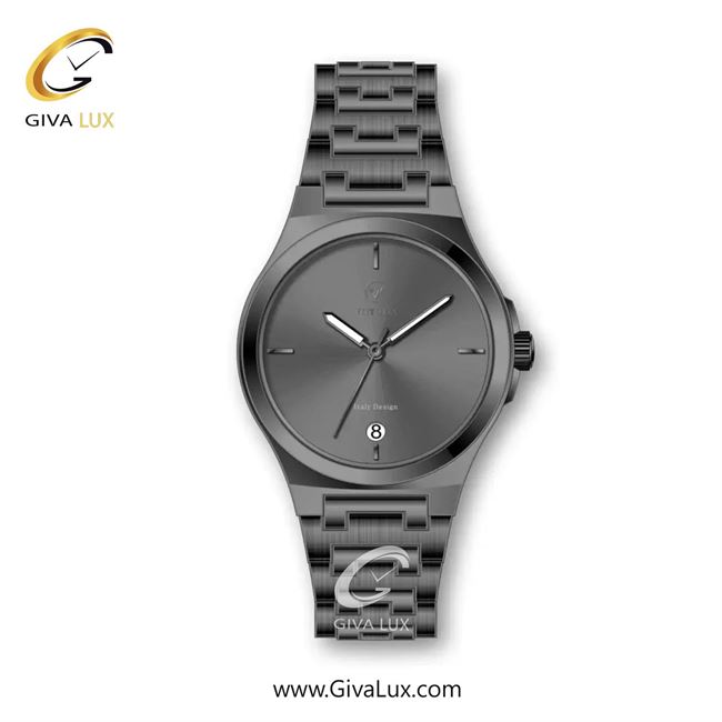 ساعت مچی اورجینال زنانه ویتوریا | Vittoria تیتانیوم | تیتانیوم(زغالی)| دودی|تیتانیوم| کد رفرنس VT3263L