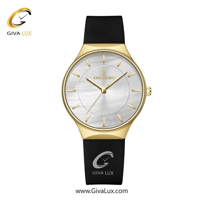 ساعت مچی اورجینال زنانه کلبرت COLBERT طلایی | مشکی| سفید صدفی| کد رفرنس  0328L