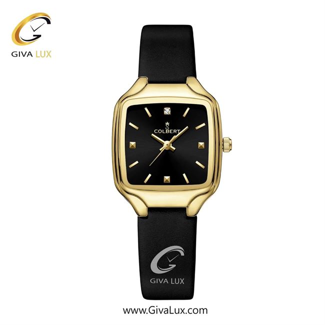 ساعت مچی اورجینال زنانه کلبرت COLBERT طلایی | مشکی| مشکی| کد رفرنس 0329L