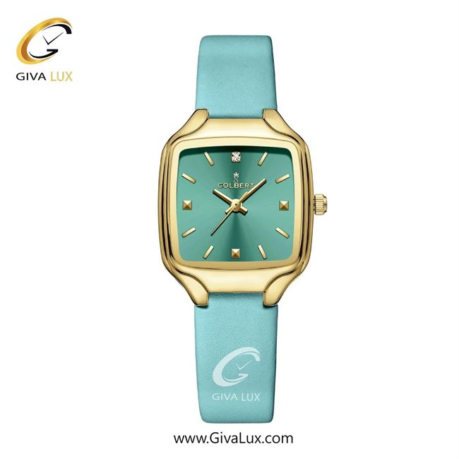 ساعت مچی اورجینال زنانه کلبرت COLBERT طلایی | آبی| سبزآبی| کد رفرنس 0329L