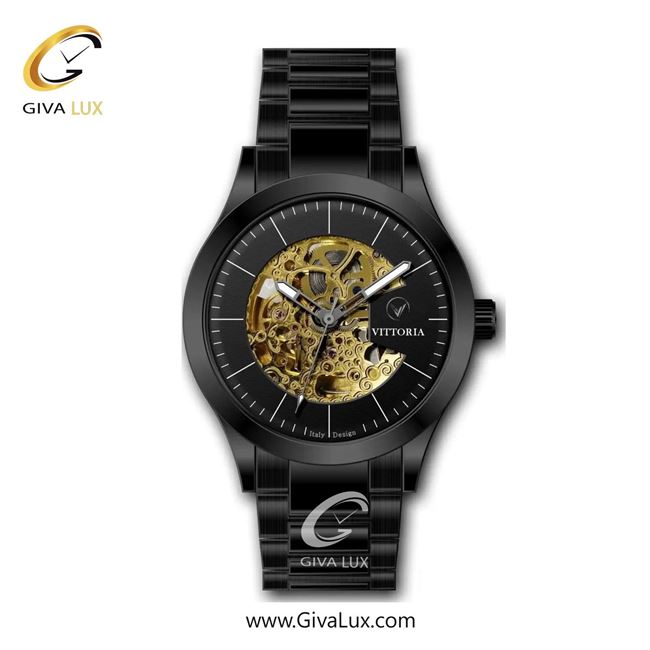 ساعت مچی اورجینال مردانه ویتوریا | Vittoria مشکی | مشکی| مشکی| کد رفرنس VT3317