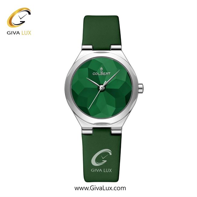 ساعت مچی اورجینال زنانه کلبرت COLBERT نقره ای | سبز| سبز| کد رفرنس 0332L