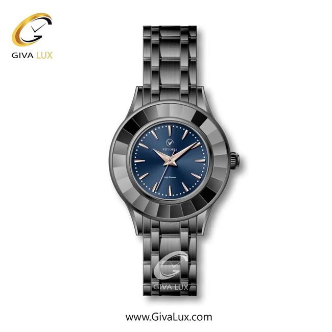 ساعت مچی اورجینال زنانه ویتوریا | Vittoria تیتانیوم | تیتانیوم(زغالی)| سرمه ای| کد رفرنس VT3321