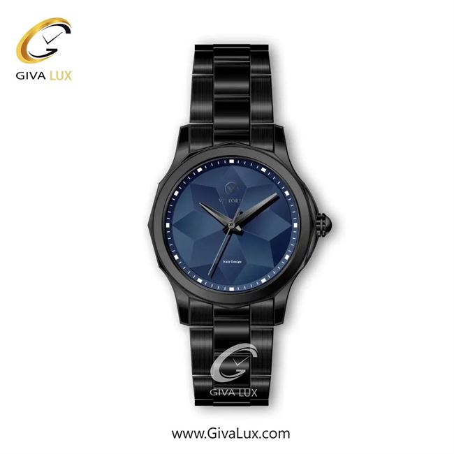 ساعت مچی اورجینال زنانه ویتوریا | Vittoria مشکی | مشکی| سرمه ای| کد رفرنس VT3325
