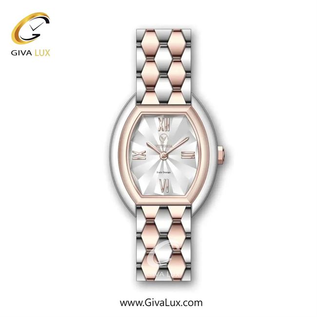 ساعت مچی اورجینال زنانه ویتوریا | Vittoria رزگلد-نقره ای | نقره ای-رزگلد| نقره ای| کد رفرنس VT3327