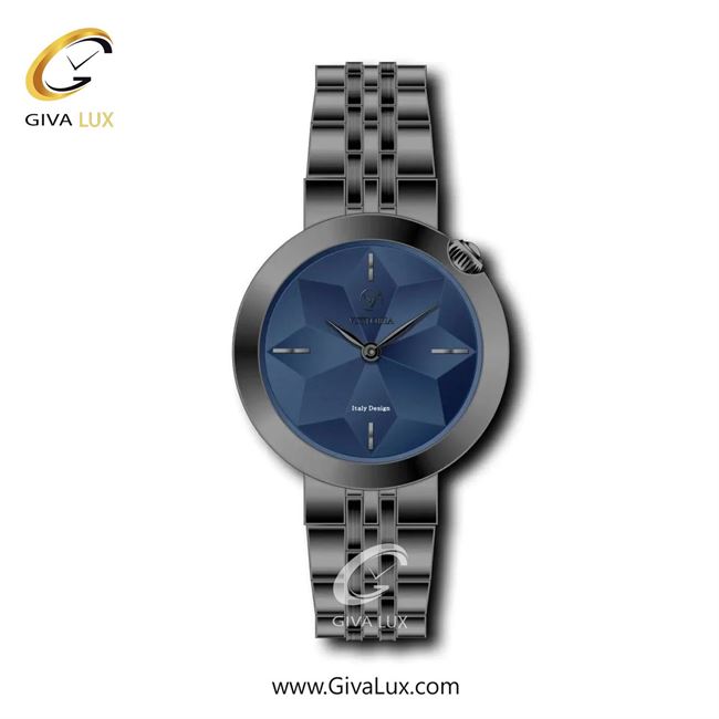 ساعت مچی اورجینال زنانه ویتوریا | Vittoria تیتانیوم | تیتانیوم(زغالی)| سرمه ای| کد رفرنس VT3341