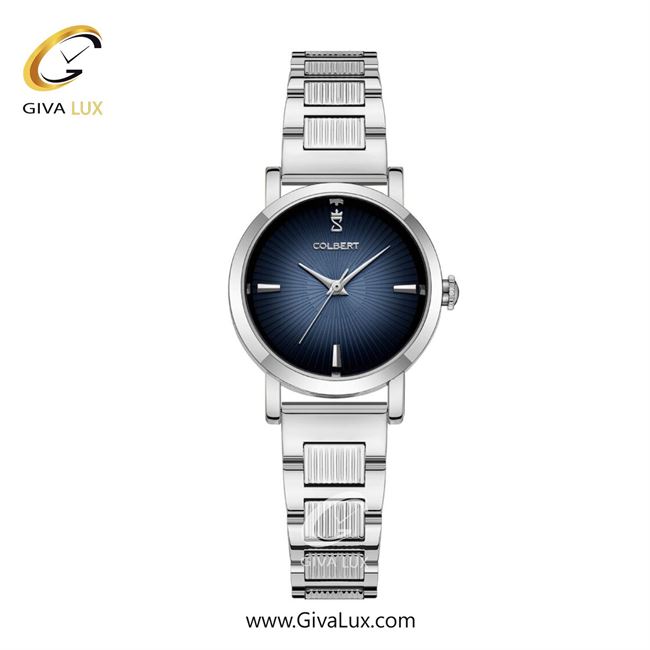 ساعت مچی اورجینال زنانه کلبرت COLBERT نقره ای | نقره ای| سرمه ای| کد رفرنس 0336L