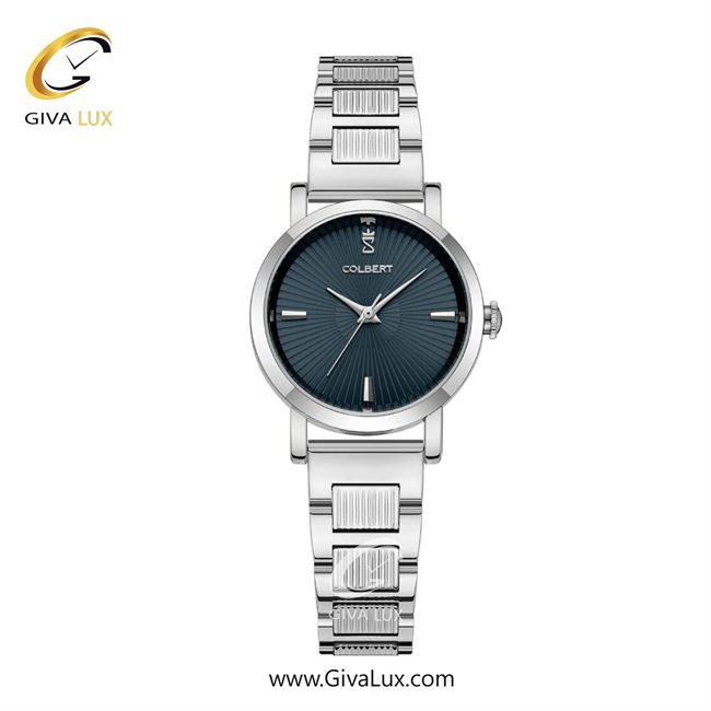 ساعت مچی اورجینال زنانه کلبرت COLBERT نقره ای | نقره ای| سرمه ای| کد رفرنس 0336L