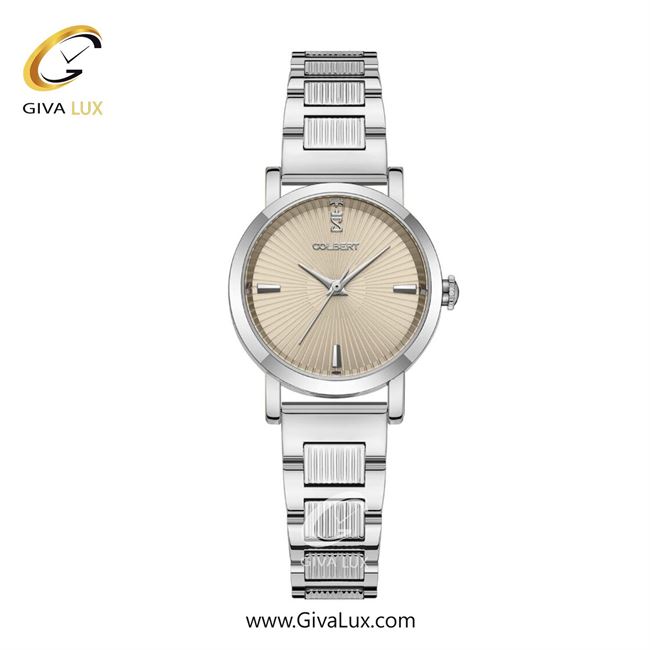ساعت مچی اورجینال زنانه کلبرت COLBERT نقره ای | نقره ای| کرم| کد رفرنس 0336L