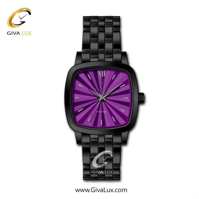 ساعت مچی اورجینال زنانه ویتوریا | Vittoria مشکی | مشکی| بنفش| کد رفرنس VT3366
