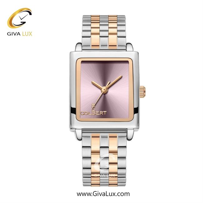 ساعت مچی اورجینال زنانه کلبرت COLBERT رزگلد-نقره ای | رزگلد-نقره ای| بنفش| کد رفرنس 0337L