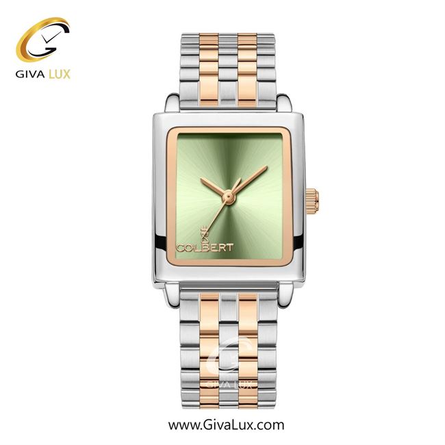 ساعت مچی اورجینال زنانه کلبرت COLBERT نقره ای-رزگلد | نقره ای-رزگلد| سبز| کد رفرنس 0337L