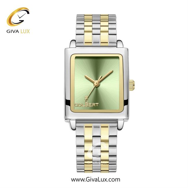 ساعت مچی اورجینال زنانه کلبرت COLBERT نقره ای-طلایی | نقره ای-طلایی| سبز| کد رفرنس 0337L