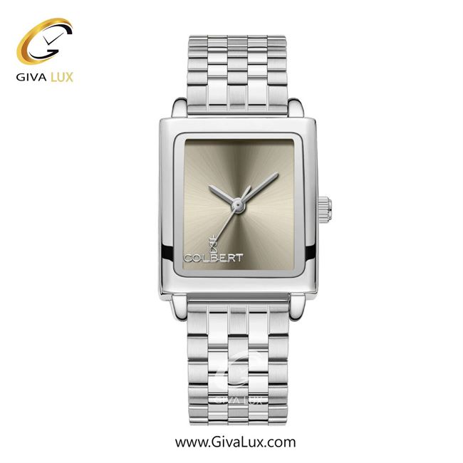 ساعت مچی اورجینال زنانه کلبرت COLBERT نقره ای | نقره ای| خاکستری بژ| کد رفرنس 0337L