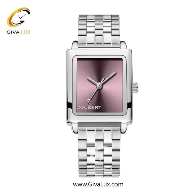 ساعت مچی اورجینال زنانه کلبرت COLBERT نقره ای | نقره ای| بادمجانی| کد رفرنس 0337L