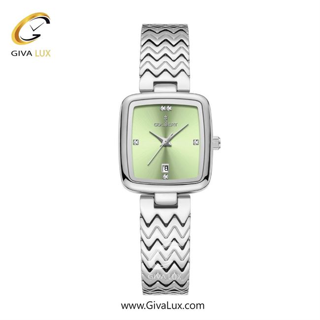ساعت مچی اورجینال زنانه کلبرت COLBERT نقره ای | نقره ای| سبز| کد رفرنس 0338L