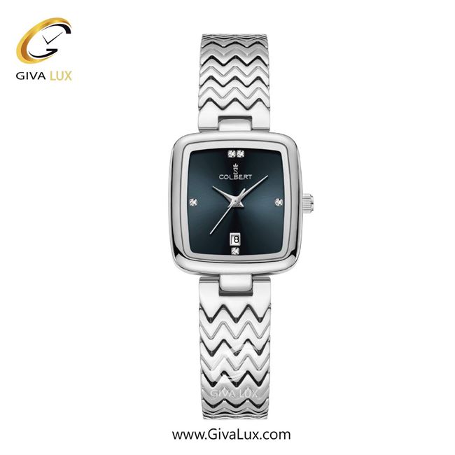 ساعت مچی اورجینال زنانه کلبرت COLBERT نقره ای | نقره ای| سرمه ای| کد رفرنس 0338L