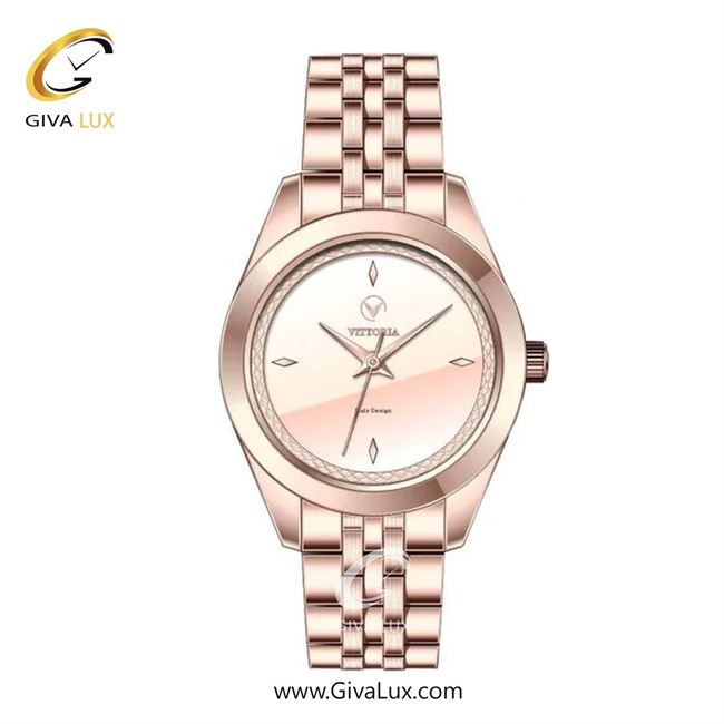 ساعت مچی اورجینال زنانه ویتوریا | Vittoria رزگلد | رزگلد| رزگلد| کد رفرنس VT3387