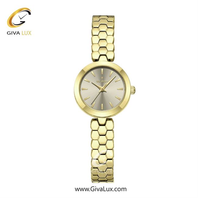 ساعت مچی اورجینال زنانه کلبرت COLBERT طلایی | طلایی| خاکی| کد رفرنس  0340L