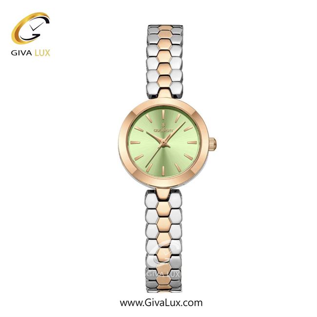 ساعت مچی اورجینال زنانه کلبرت COLBERT رزگلد | نقره ای-رزگلد| سبز| کد رفرنس  0340L