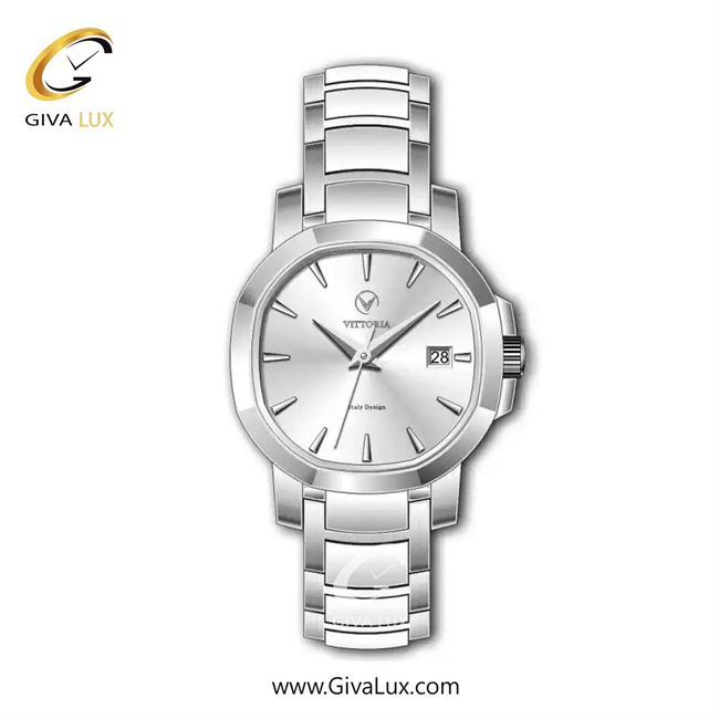 ساعت مچی اورجینال زنانه ویتوریا | Vittoria نقره ای | نقره ای| نقره ای| کد رفرنس VT3402L