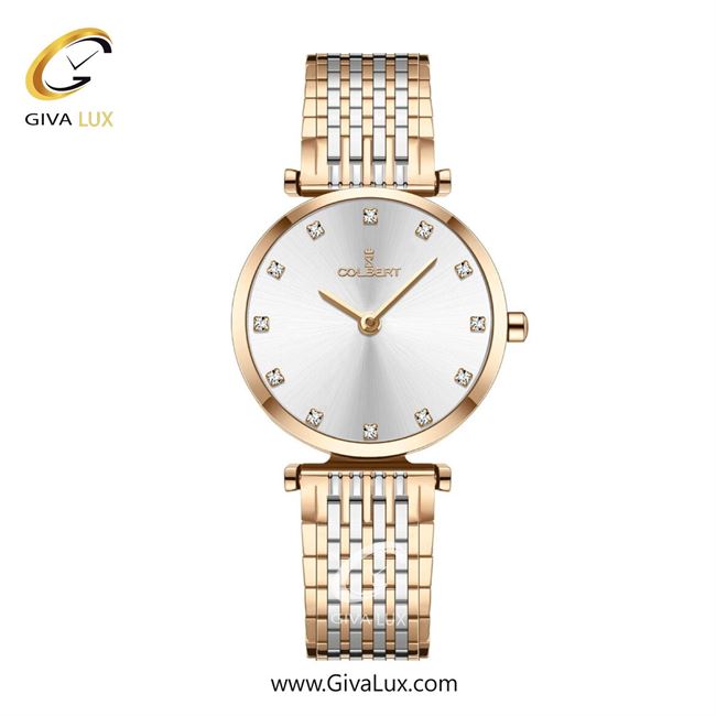 ساعت مچی اورجینال زنانه کلبرت COLBERT رزگلد | نقره ای-رزگلد| نقره ای| کد رفرنس 0341L