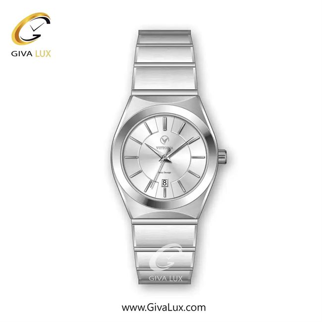 ساعت مچی اورجینال زنانه ویتوریا | Vittoria نقره ای | نقره ای| نقره ای| کد رفرنس VT3415