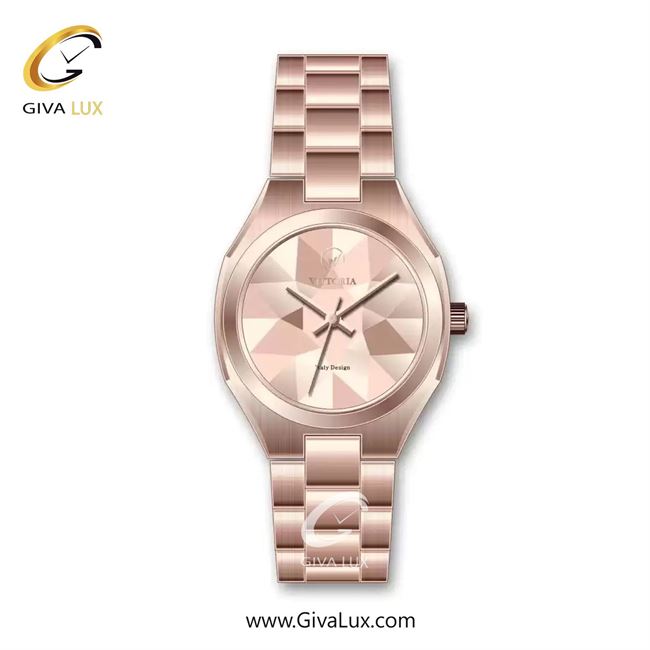 ساعت مچی اورجینال زنانه ویتوریا | Vittoria رزگلد | رزگلد| رزگلد| کد رفرنس VT3418