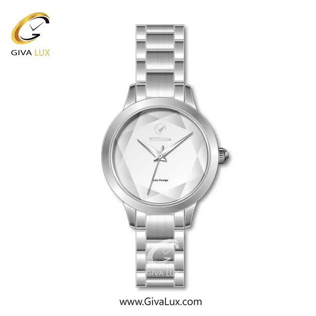 ساعت مچی اورجینال زنانه ویتوریا | Vittoria نقره ای | نقره ای| نقره ای| کد رفرنس VT3423
