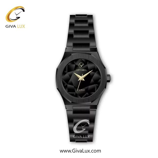 ساعت مچی اورجینال زنانه ویتوریا | Vittoria مشکی | مشکی| مشکی| کد رفرنس VT3425