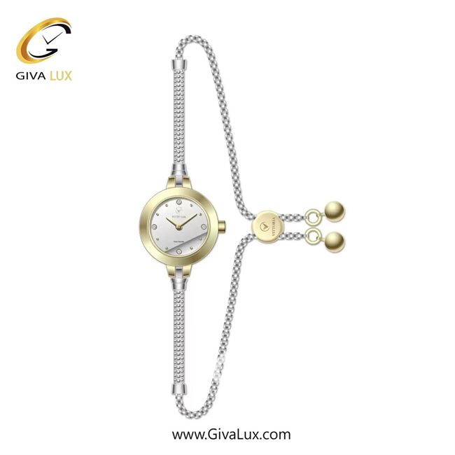 ساعت مچی اورجینال زنانه ویتوریا | Vittoria طلایی | نقره ای| نقره ای| کد رفرنس VT3427