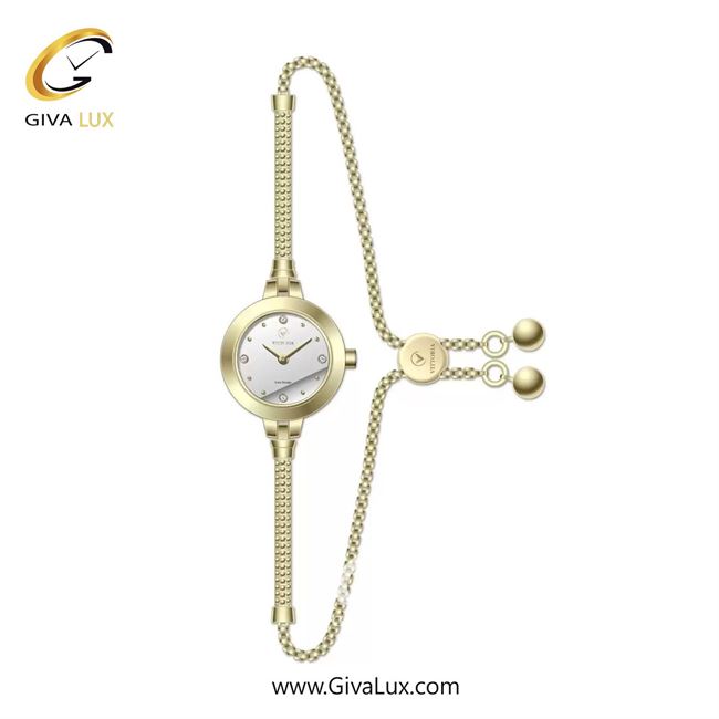 ساعت مچی اورجینال زنانه ویتوریا | Vittoria طلایی | طلایی| نقره ای| کد رفرنس VT3427