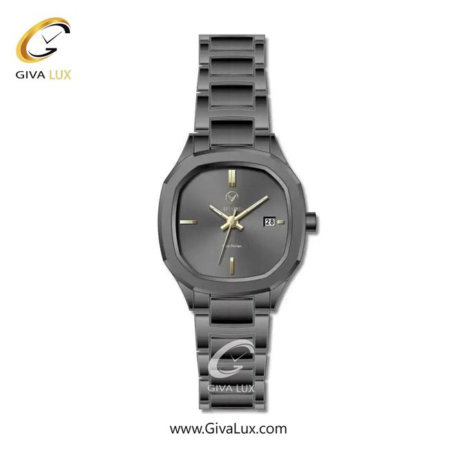 ساعت مچی اورجینال زنانه ویتوریا | Vittoria تیتانیوم | تیتانیوم(زغالی)| دودی|تیتانیوم| کد رفرنس VT3428