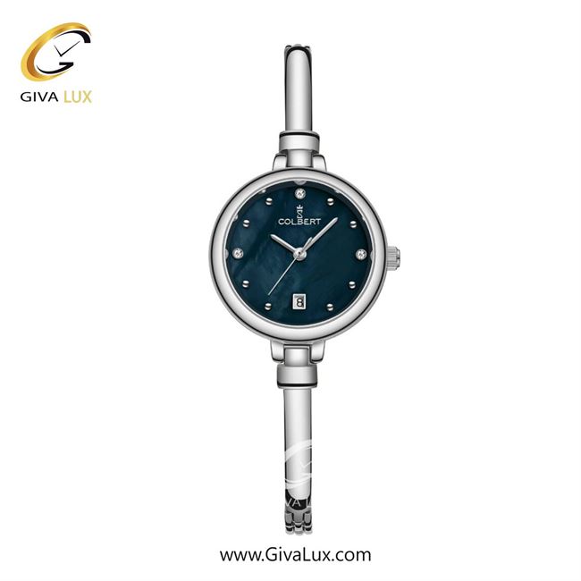 ساعت مچی اورجینال زنانه کلبرت COLBERT نقره ای | نقره ای| سرمه ای| کد رفرنس 0343L