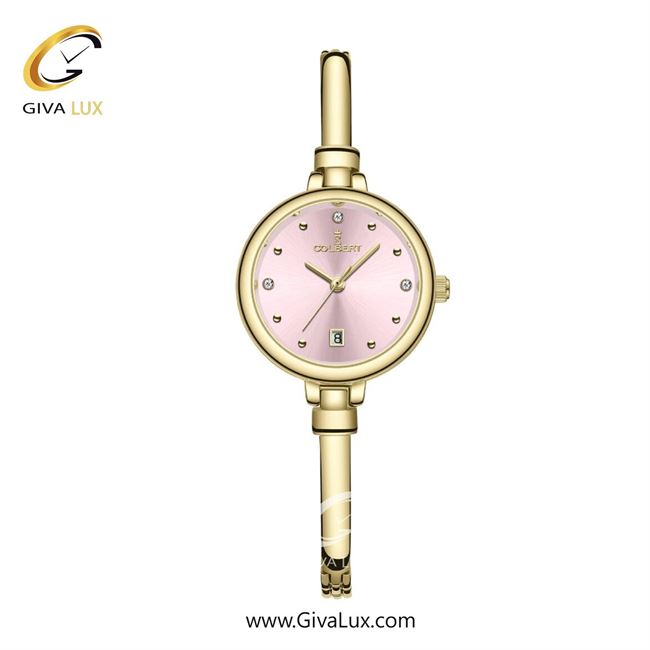 ساعت مچی اورجینال زنانه کلبرت COLBERT طلایی | طلایی| صورتی| کد رفرنس 0343L